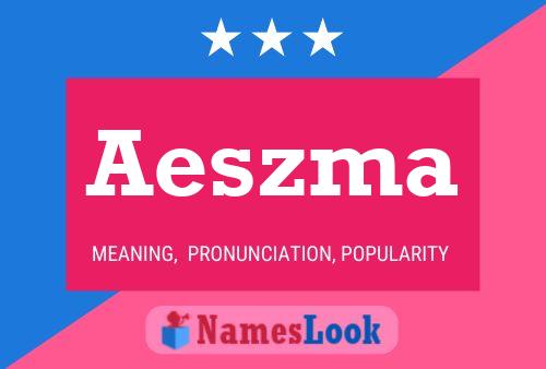 ملصق اسم Aeszma