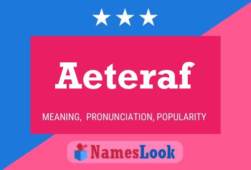 ملصق اسم Aeteraf