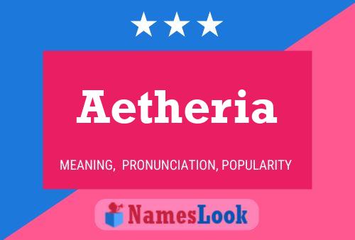 ملصق اسم Aetheria