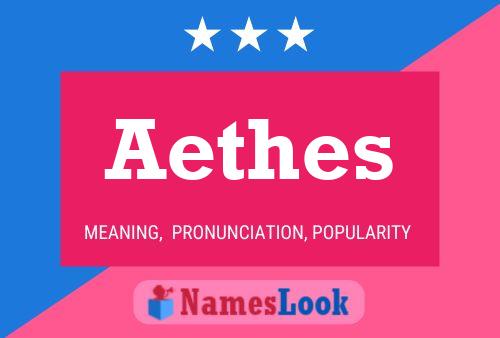 ملصق اسم Aethes