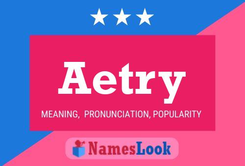 ملصق اسم Aetry