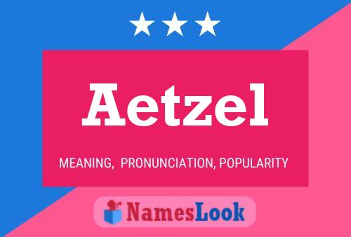 ملصق اسم Aetzel