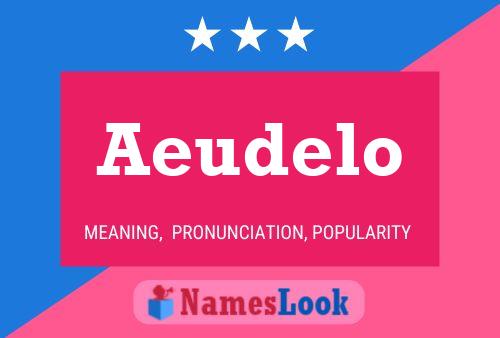 ملصق اسم Aeudelo