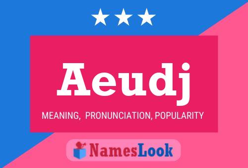 ملصق اسم Aeudj