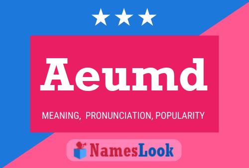 ملصق اسم Aeumd