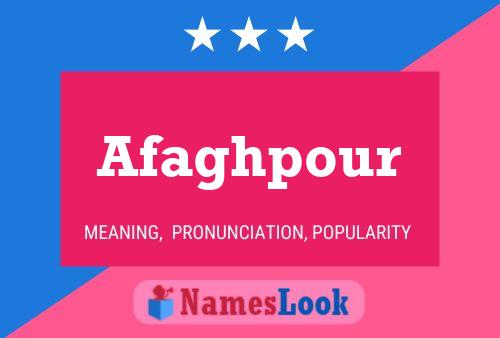 ملصق اسم Afaghpour