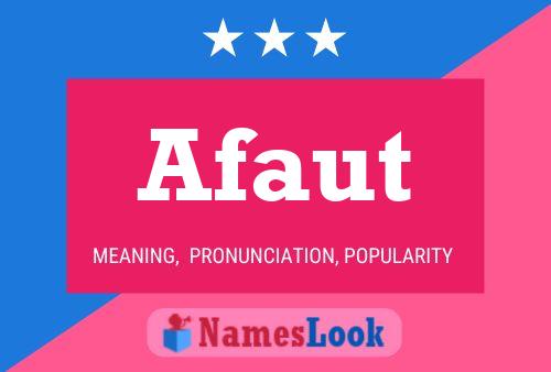 ملصق اسم Afaut