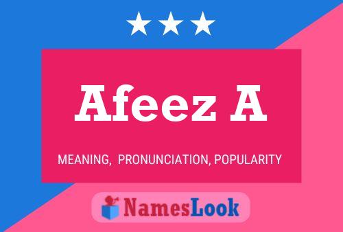 ملصق اسم Afeez A