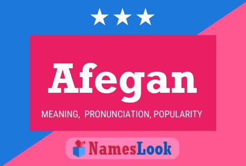 ملصق اسم Afegan