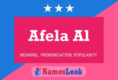 ملصق اسم Afela Al