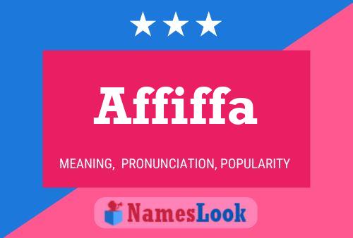 ملصق اسم Affiffa