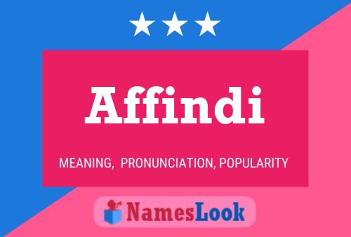 ملصق اسم Affindi