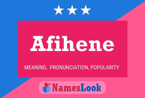 ملصق اسم Afihene