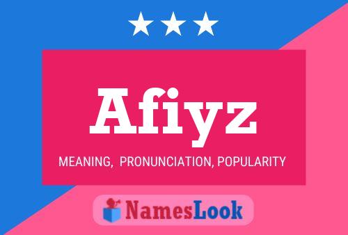 ملصق اسم Afiyz