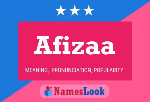 ملصق اسم Afizaa