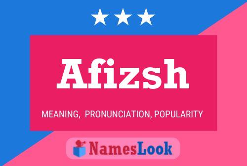 ملصق اسم Afizsh