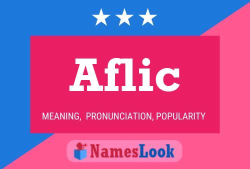 ملصق اسم Aflic