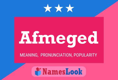 ملصق اسم Afmeged