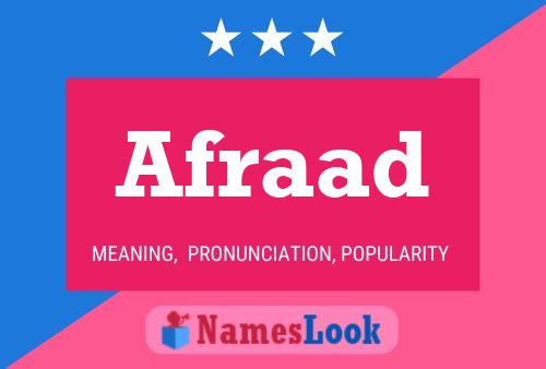 ملصق اسم Afraad