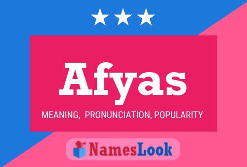 ملصق اسم Afyas