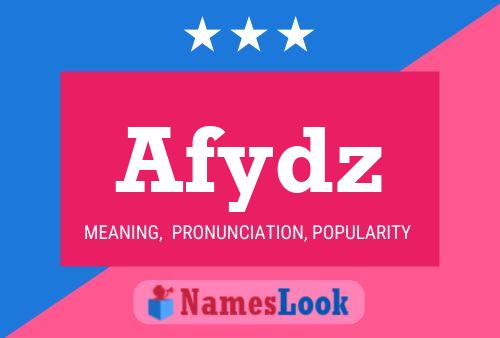 ملصق اسم Afydz