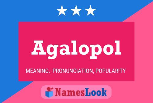 ملصق اسم Agalopol