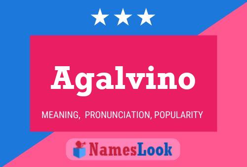 ملصق اسم Agalvino