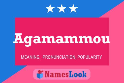 ملصق اسم Agamammou