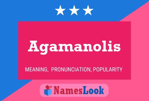 ملصق اسم Agamanolis