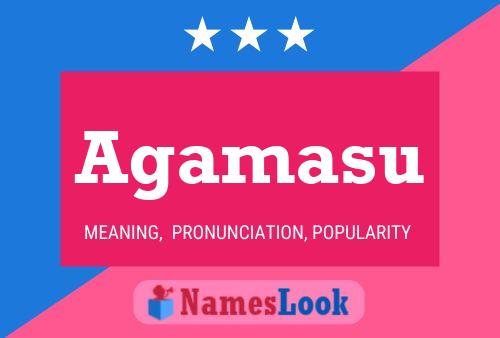 ملصق اسم Agamasu