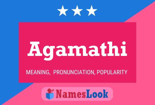 ملصق اسم Agamathi