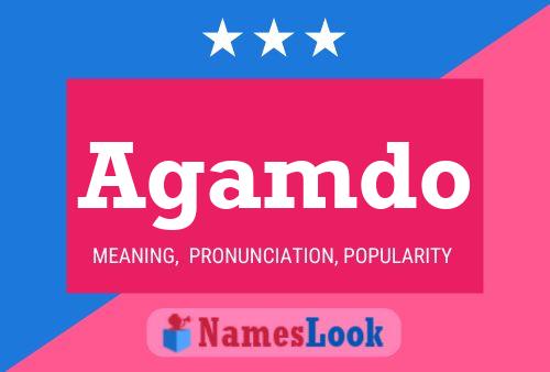 ملصق اسم Agamdo