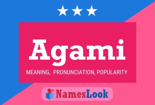 ملصق اسم Agami