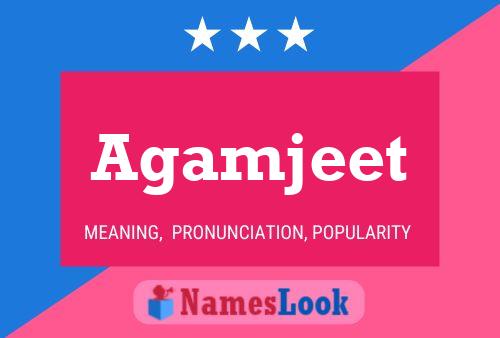 ملصق اسم Agamjeet