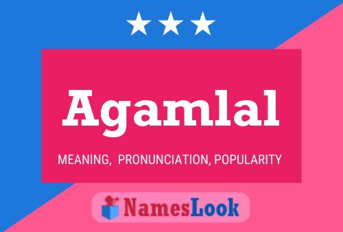 ملصق اسم Agamlal