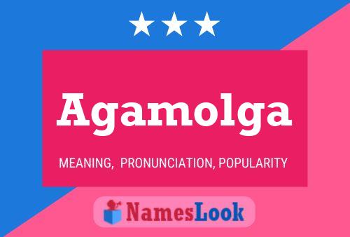 ملصق اسم Agamolga