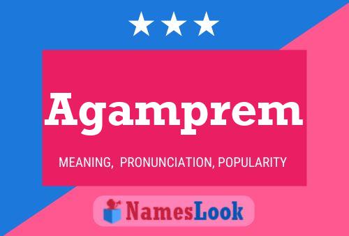 ملصق اسم Agamprem