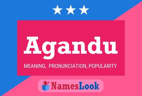 ملصق اسم Agandu