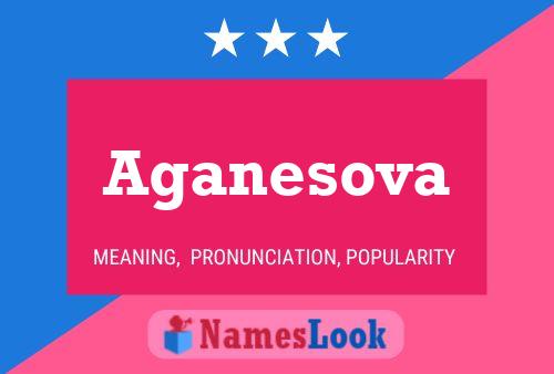 ملصق اسم Aganesova