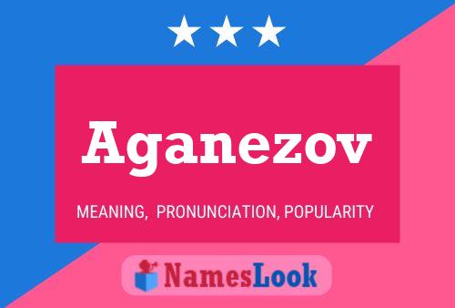 ملصق اسم Aganezov