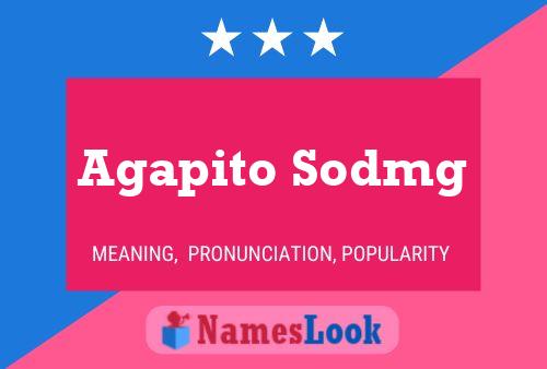 ملصق اسم Agapito Sodmg