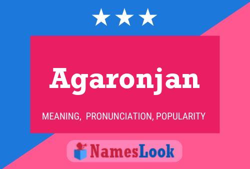 ملصق اسم Agaronjan