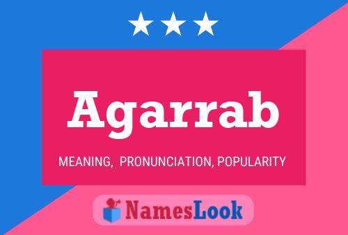 ملصق اسم Agarrab