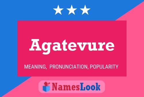 ملصق اسم Agatevure