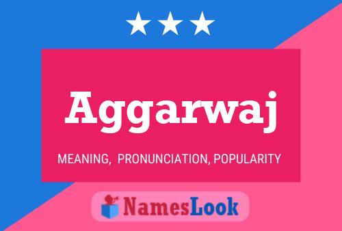 ملصق اسم Aggarwaj