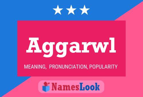 ملصق اسم Aggarwl