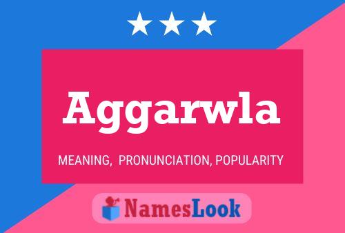 ملصق اسم Aggarwla