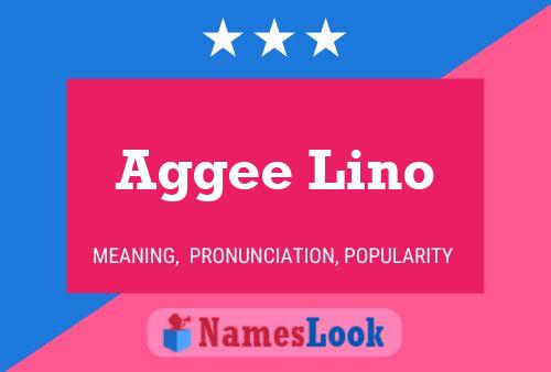 ملصق اسم Aggee Lino