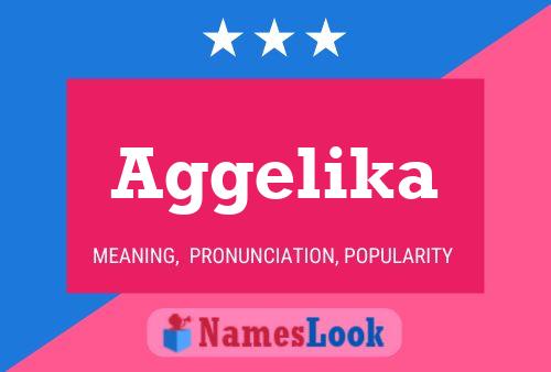 ملصق اسم Aggelika