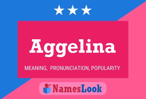 ملصق اسم Aggelina